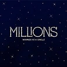 [중고] 위너 - 뉴 싱글 MILLIONS [BLUE LIGHT Ver.]
