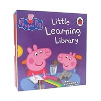 Peppa Pig : Little Learning Library (4 Board book, 영국판) - 페파피그 리틀 라이브러리 세트