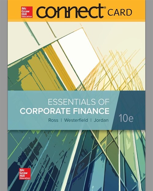 Essentials Corporate Finance Connect 1-semester Access Card (Pass Code, 10th)