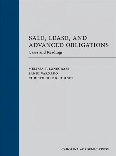 Sale, Lease, and Advanced Obligations (Hardcover)