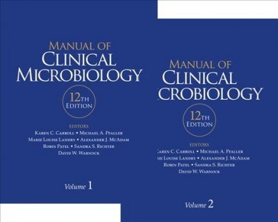 Manual of Clinical Microbiology, 2 Volume Set (Hardcover, 12)