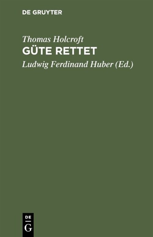 G?e Rettet (Hardcover)