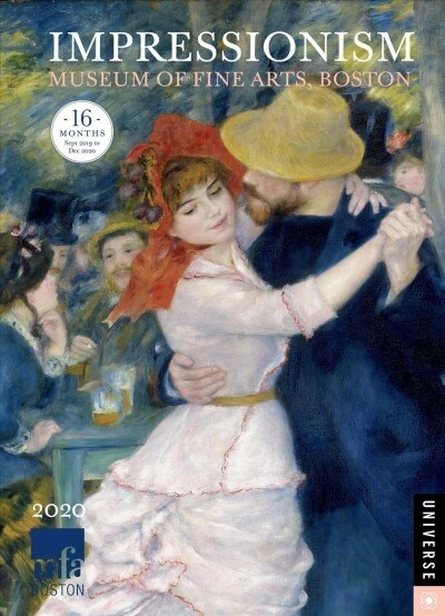 Impressionism 2019-2020 16-Month Engagement Calendar (Desk)