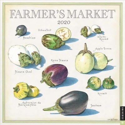 Farmers Market 2020 Wall Calendar (Wall)