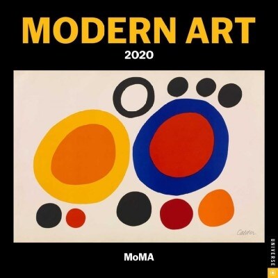 Modern Art 2020 Mini Wall Calendar (Mini)