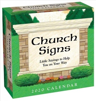 Church Signs 2020 Day-To-Day Calendar (Daily)