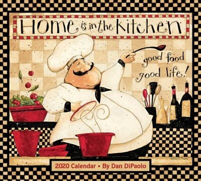 Home Is in the Kitchen 2020 Deluxe Wall Calendar (Wall)