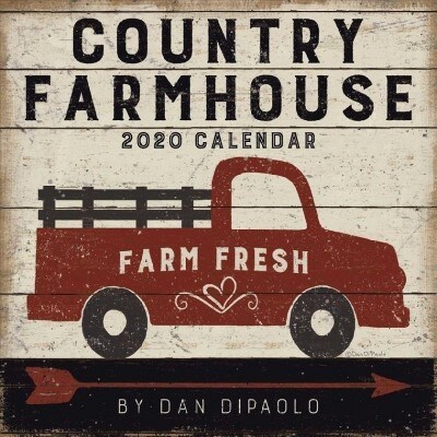 Country Farmhouse 2020 Wall Calendar (Wall)