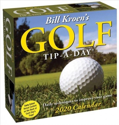 Bill Kroens Golf Tip-A-Day 2020 Calendar (Daily)