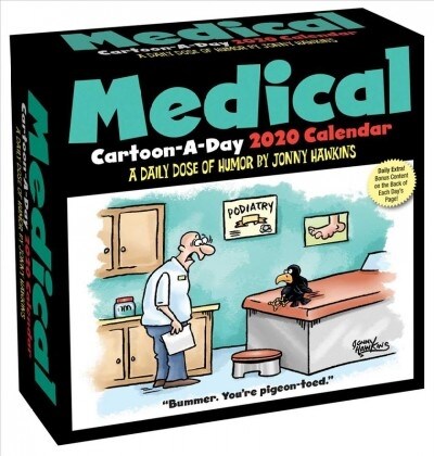 Medical Cartoon-A-Day 2020 Calendar (Daily)
