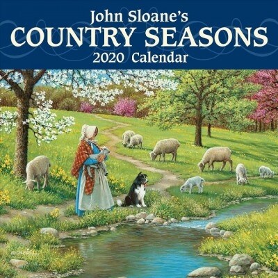 John Sloanes Country Seasons 2020 Mini Wall Calendar (Mini)