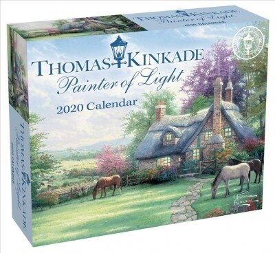 Thomas Kinkade Painter of Light 2020 Day-To-Day Calendar (Daily)