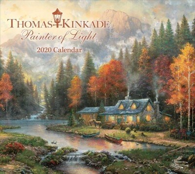 Thomas Kinkade Painter of Light 2020 Deluxe Wall Calendar (Wall)