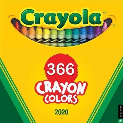 Crayola 2020 Wall Calendar: 366 Crayon Colors (Wall)