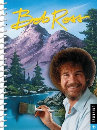 Bob Ross Agenda Undated Calendar (Desk)