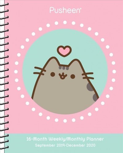 Pusheen 2019-2020 Weekly/Monthly Planner Calendar (Desk)