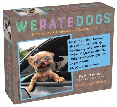 Weratedogs 2020 Day-To-Day Calendar (Daily)