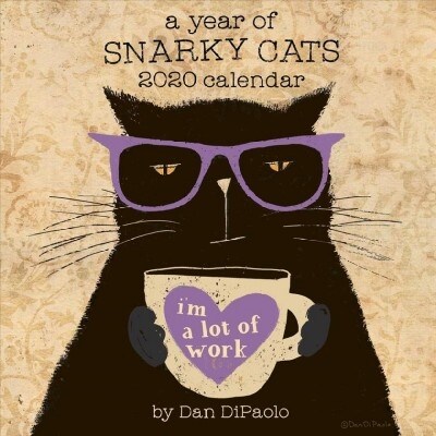 A Year of Snarky Cats 2020 Wall Calendar (Wall)