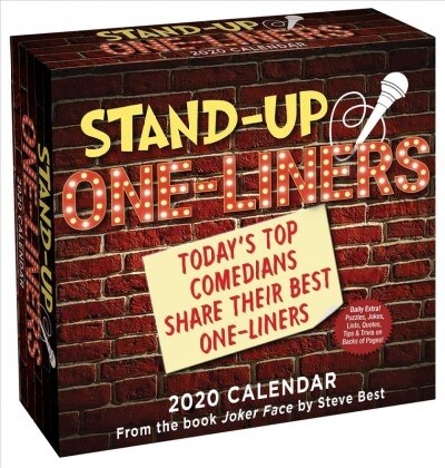 Stand-Up One-Liners 2020 Day-To-Day Calendar: Todays Top Comedians Share Their Best One-Liners (Daily)