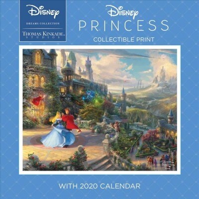 Thomas Kinkade Studios: Disney Dreams Collection 2020 Collectible Print with Wal: Disney Princess (Wall)