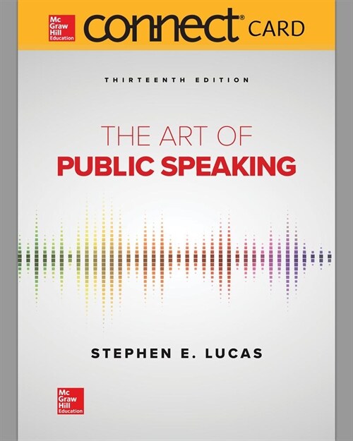 The Art of Public Speaking Connect Access Card (Pass Code, 13th)