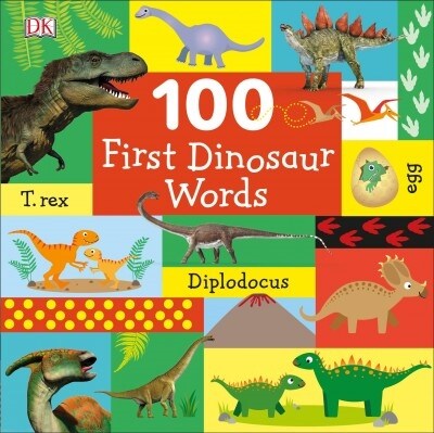100 First Dinosaur Words (Board Books)