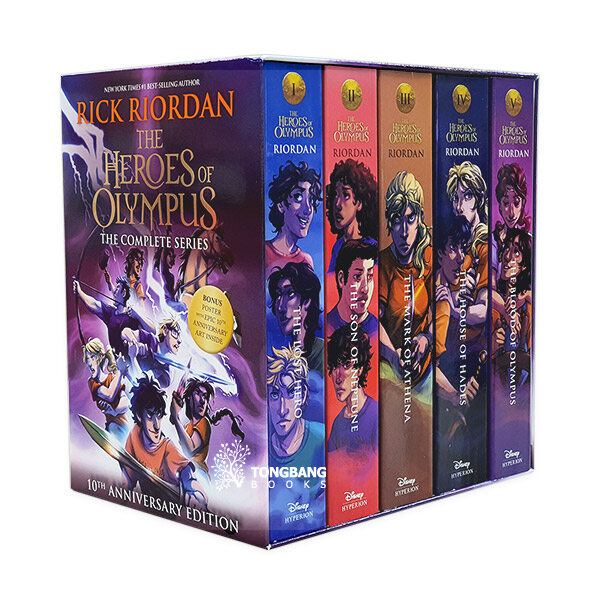 The Heroes of Olympus 5 Books Box Set (Paperback 5권)