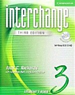 Interchange Students Book 3 with Audio CD [With CD] (Paperback, 3, Student)