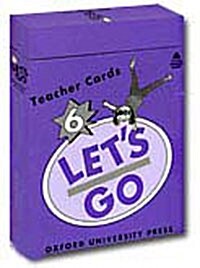 [중고] Let‘s Go 6 (Cards, Teachers Guide)