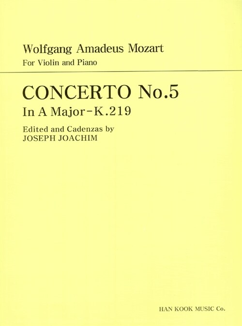 Mozart Concerto No.5
