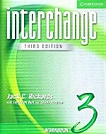[중고] Interchange Workbook 3 (Paperback, 3 Rev ed)