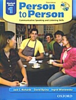 [중고] Person to Person, Level 1: Student Book (with Student Audio CD) (Package)