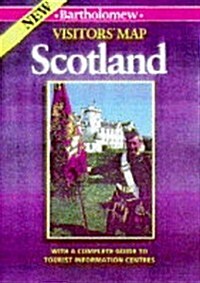 Visitors Map of Scotland (Paperback)