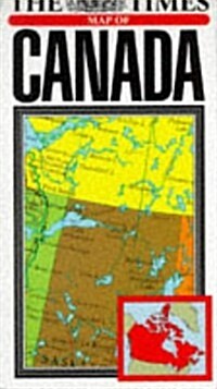Times Map of Canada (Paperback)