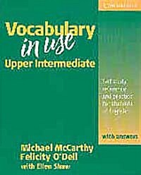 [중고] Vocabulary in Use Upper Intermediate with Answers (Paperback)