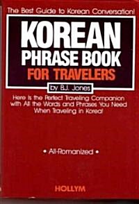 Korean Phrase Book for Travelers (Paperback)