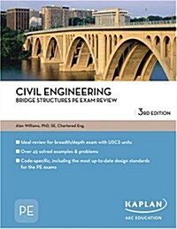 Civil Engineering Bridge Structures PE Review (Paperback)