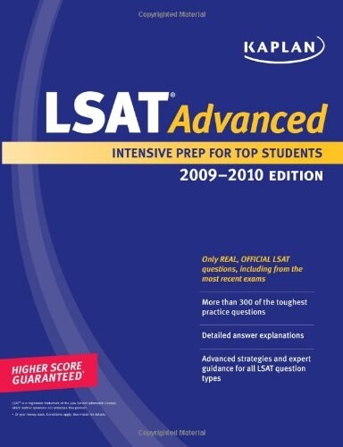 Kaplan LSAT 2009 Comprehensive Program (Paperback)