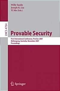 Provable Security (Paperback)