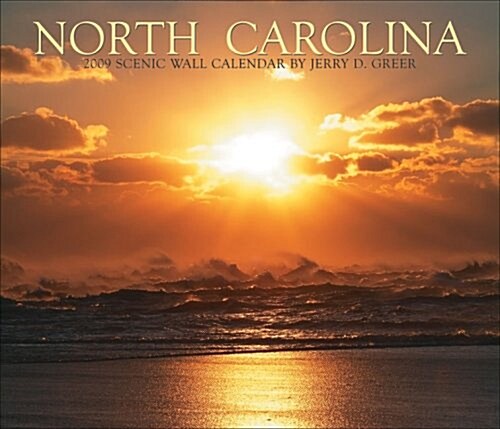 Scenic North Carolina 2009 Calendar (Paperback, Wall)