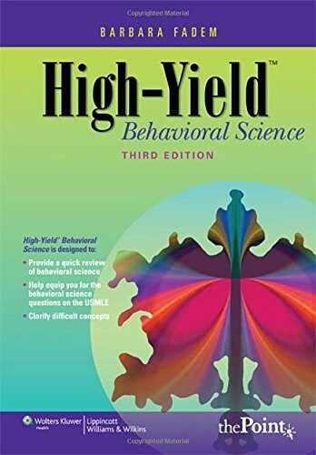 High-Yield Behavioral Science (Paperback, 3rd)