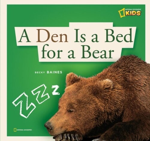 Zigzag: A Den Is a Bed for a Bear (Hardcover)