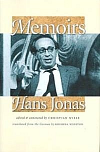 Memoirs: Hans Jonas (Hardcover)