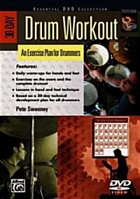30-Day Drum Workout: An Exercise Plan for Drummers, DVD (Other)