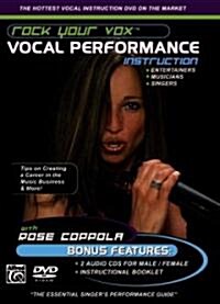 Rock Your Vox Vocal Performance Instruction: DVD & 2 CDs (Other)