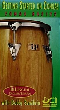 Getting Started on Congas (VHS, Bilingual)
