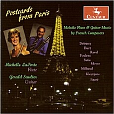 [수입] Postcards From Paris : 프랑스 작곡가들의 플룻과 기타 음악