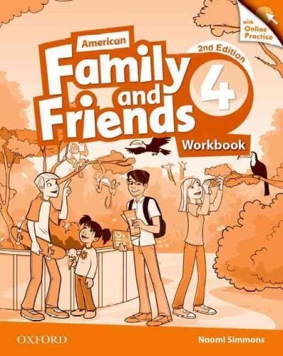American Family and Friends 4 : Workbook with Online Practice Pack (Paperback, 2nd Edition )