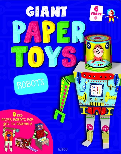 GIANT PAPERTOYS ROBOT (Paperback)