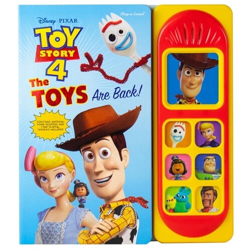 [중고] Disney-Pixar Toy Story 4: The Toys Are Back! (Board Books)